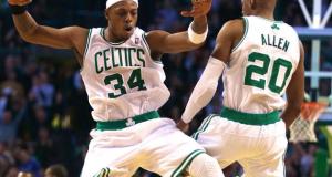Paul Pierce lobs grenades at Brooklyn, D-Will and Ray Allen